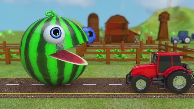 УЧИМ ЦВЕТА. ПАКМАН НА РУССКОМ. РАЗВИВАЮЩЕЕ ВИДЕО ДЛЯ ДЕТЕЙ. 0+