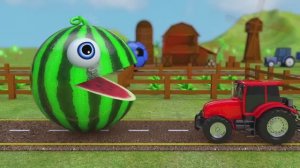 УЧИМ ЦВЕТА. ПАКМАН НА РУССКОМ. РАЗВИВАЮЩЕЕ ВИДЕО ДЛЯ ДЕТЕЙ. 0+