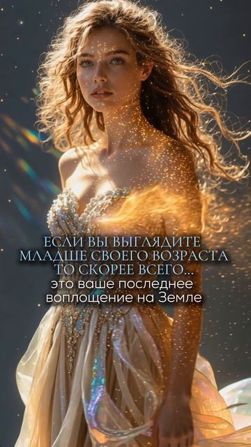 Если вы выглядите младше своего возраста, то скорее всего… это ваше последнее воплощение на Земле