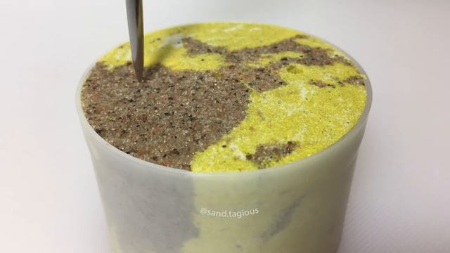 Very Satisfying ASMR 230 Drop And Squish Kinetic Sand