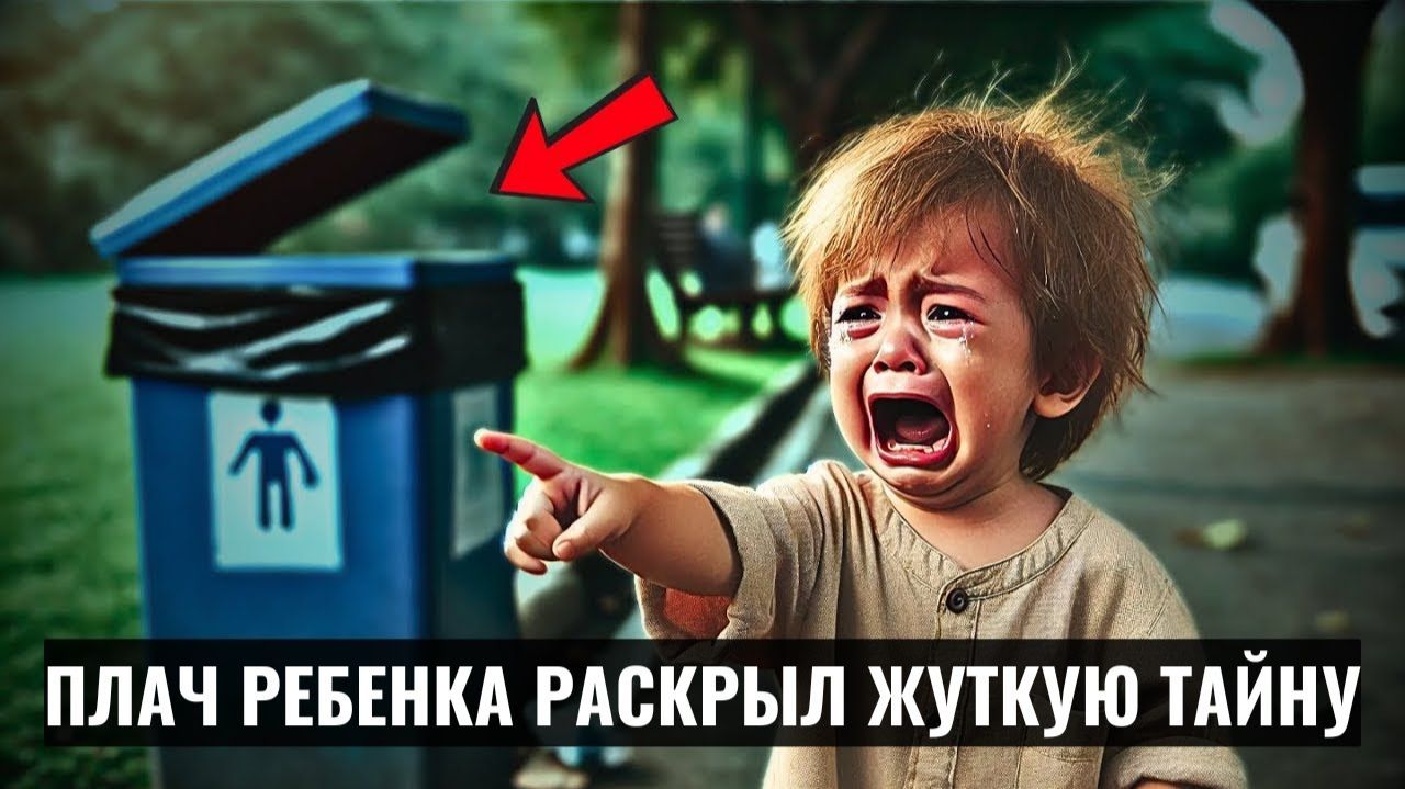 Ребенок ПОСТОЯННО указывал на МУСОРНЫЙ бак и плакал, мать была в ШОКЕ, когда обнаружила...