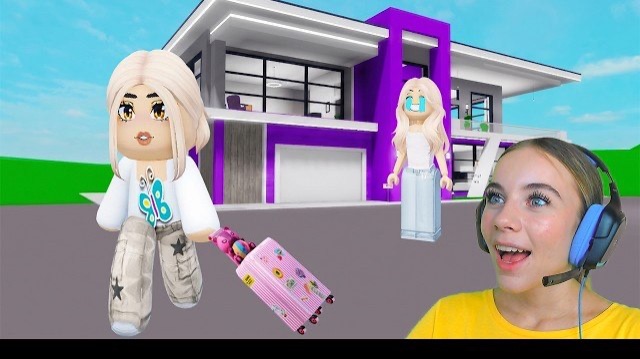 УШЛА ИЗ ДОМА В БРУКХЕЙВЕН в ROBLOX! С АЛЁНОЙ