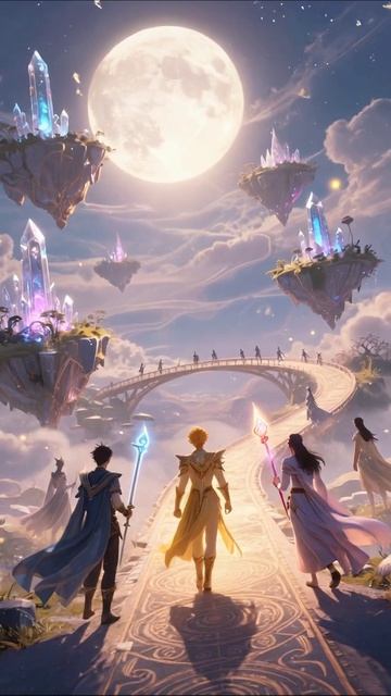 Путешествие в мир магии и загадок #анимация #магия #приключения #красота