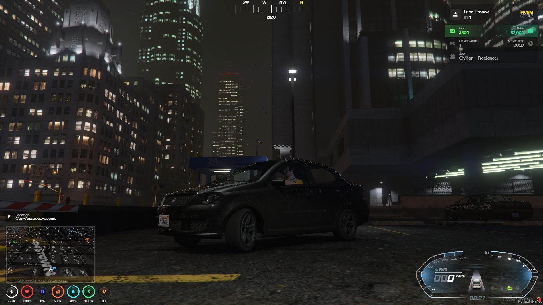 FIVEM НАЧАЛО ПОЛОЖЕНО / Поддержка: Https://dalink.to/one_smile_one