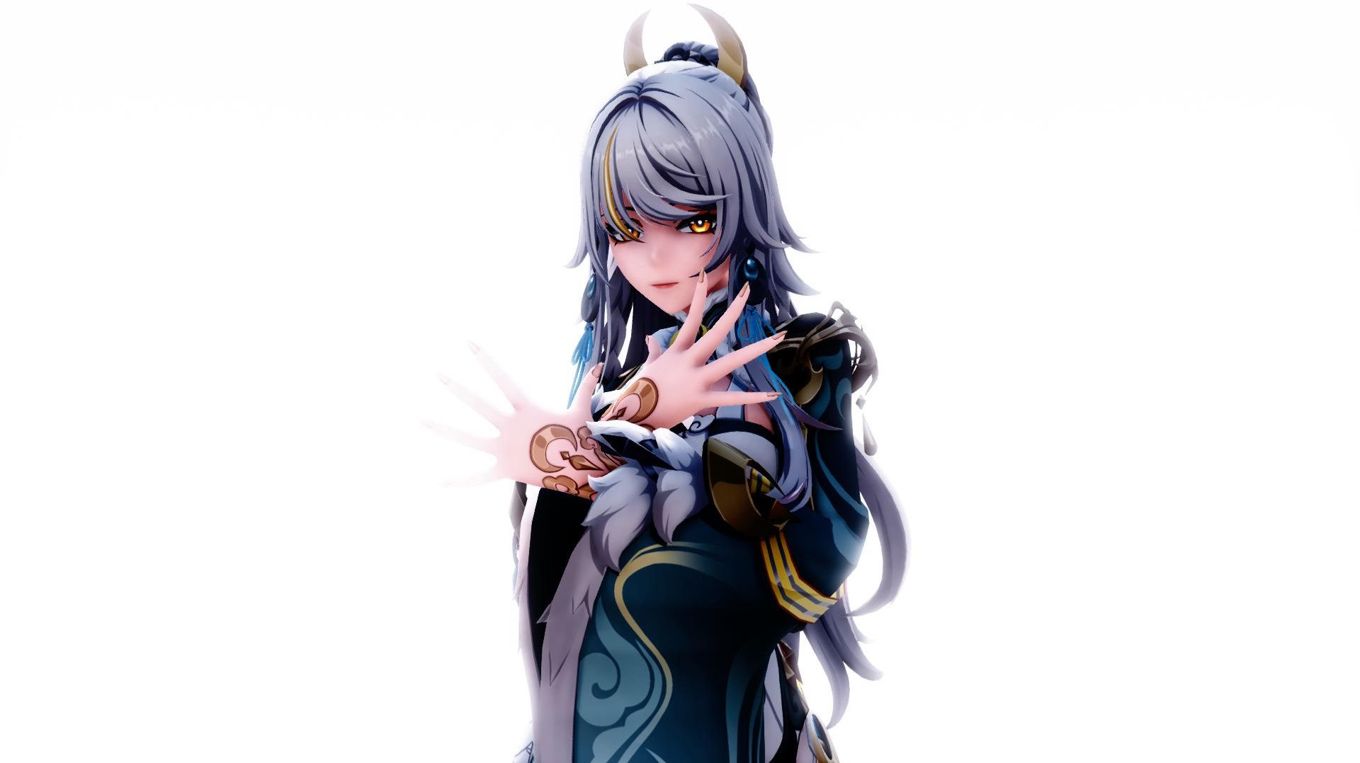 mmd x Genshin Impact Stay Tonight Zibai