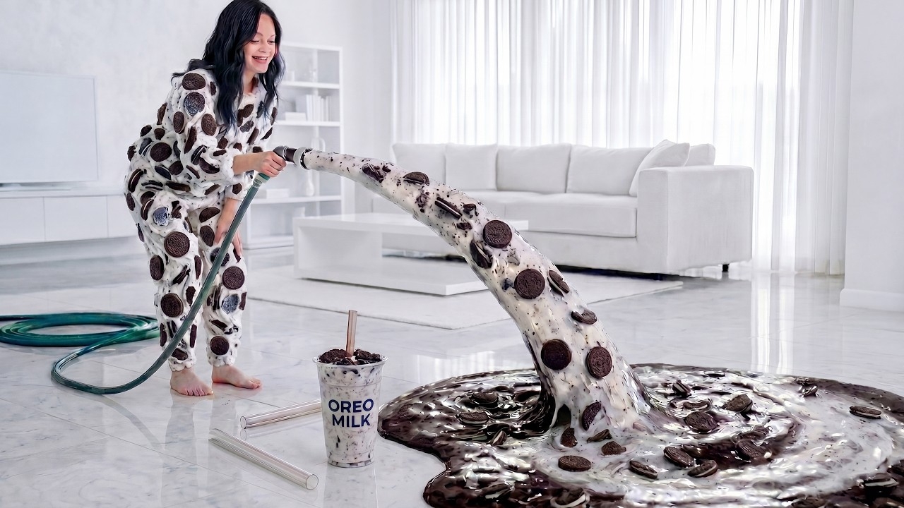 Какой странный шланг ты выберешь? Невероятно приятная ИИ-анимация как в мультики!