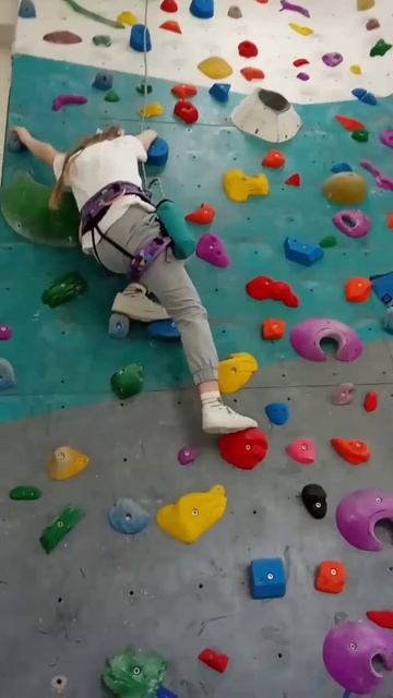 тренировка в скалолазке