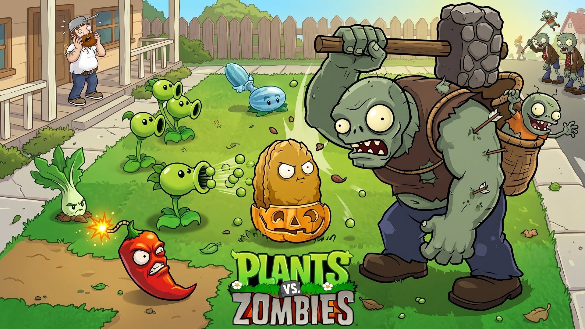 Зомби против растений! Hybrid Grafted Plants Vs Zombies PvZ Растения против Зомби ПвЗ