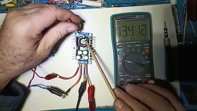 290. Купил понижающий Dc-dc преобразователь напряжения Как не испортить   13-56