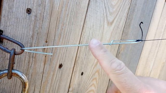 Держатель для ворот из шпагата 🙂