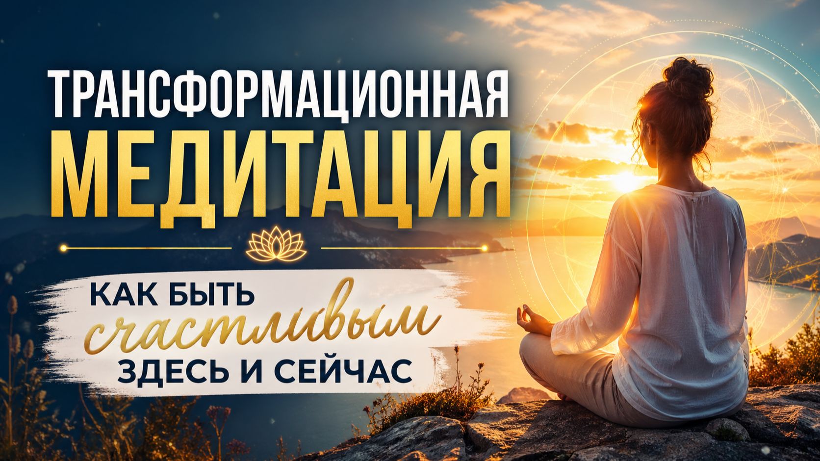 Трансформационная медитация Как быть счастливым