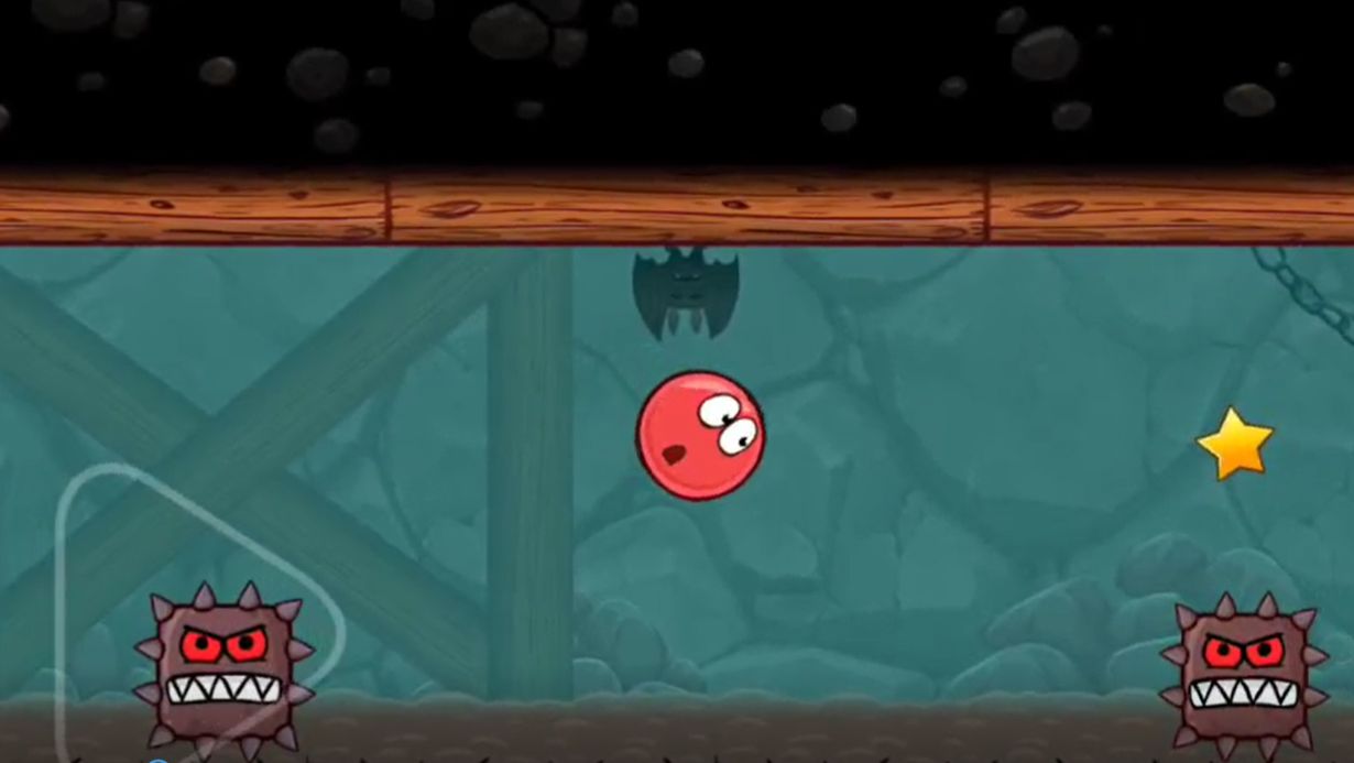 Красный шар.