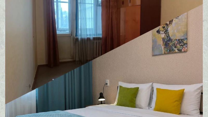 Результаты косметического ремонта в квартире центре