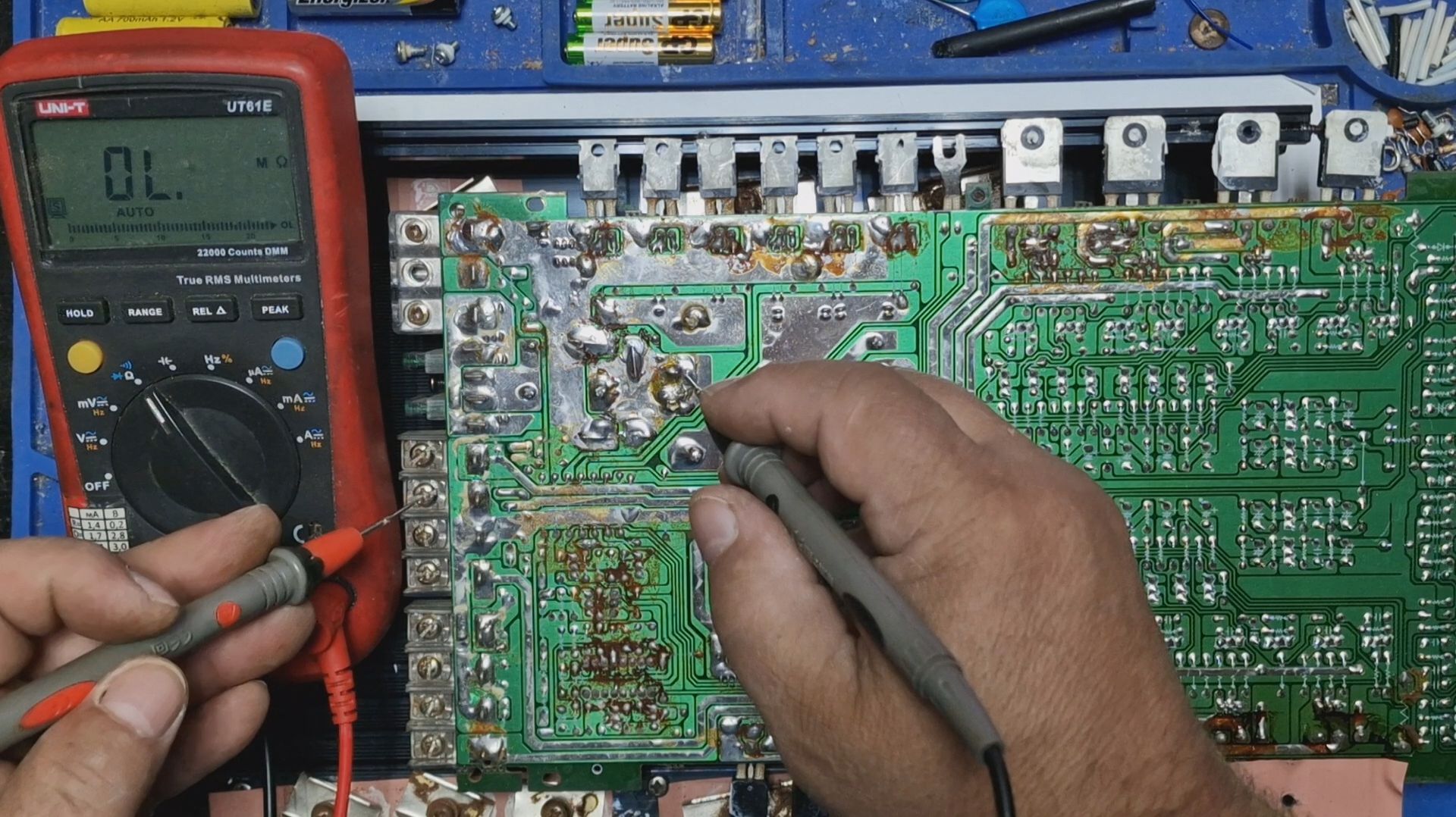 Ремонт автоусилителя COLT