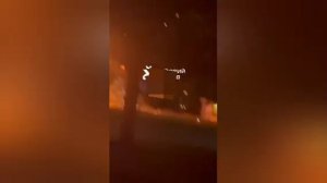 В Харькове партизаны взорвали автомобиль украинских военных. Бабахнуло громко.