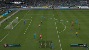 Fifa 2016 Зенит ЦСКА Гонка продолжается! Голы!