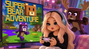 🧸🎮 SUPER BEAR ADVENTURE: ПОБЕДИЛА ГИГАНТСКОГО ОЛЕНЯ И ОСВОБОДИЛА БЕДНОГО МИШКУ СКИА!