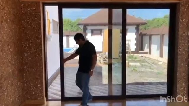 HS - портал алюминиевый (теплое раздвижное остекление)