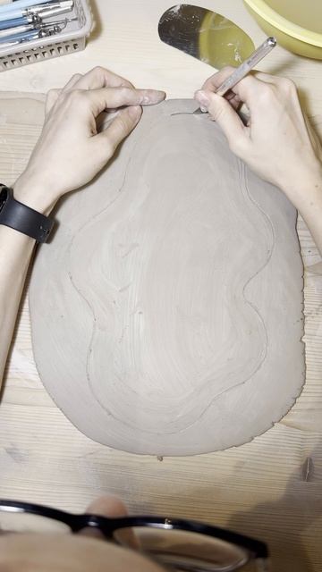 Making Things with Clay   ceramic plate process   DIY 
