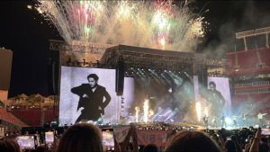 Никто не заметил, что Тэхён сделал в первый день в Тампе во время саундчека.