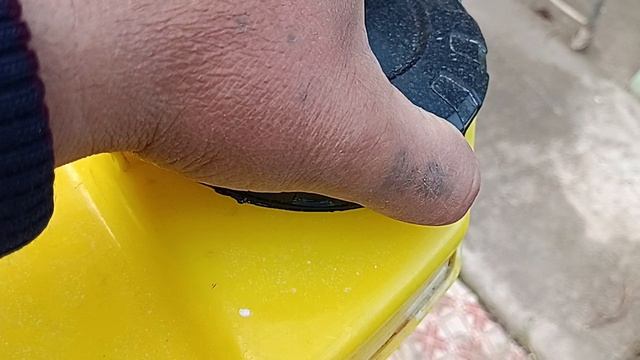 первая обработка виноградника от милдью , оидиума и от клеща.