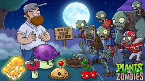 Зомби против растений Hybrid Grafted PVZ FUSION EXPANDED MOD Plants vs Zombies-2