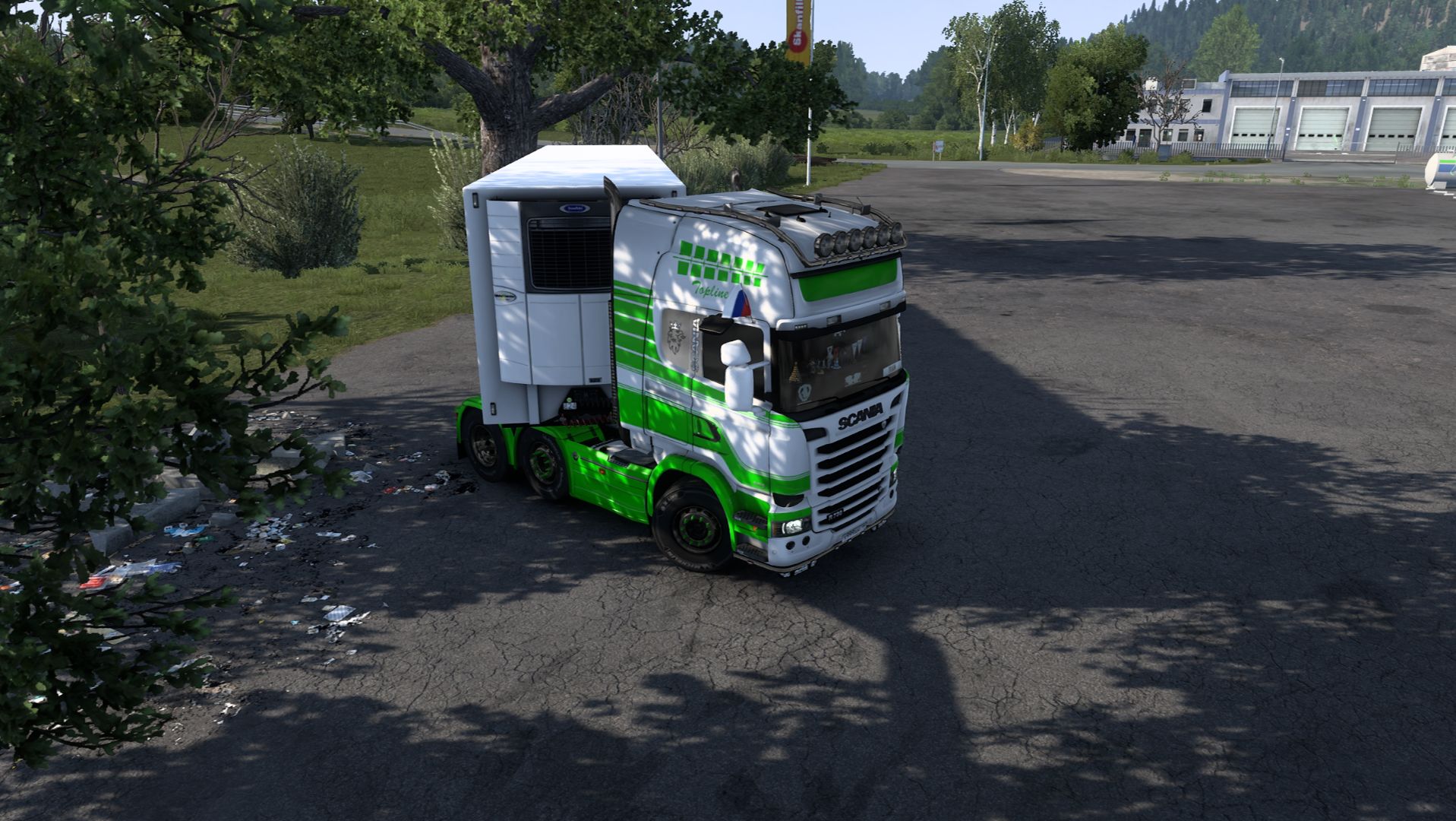 Euro Truck Simulator 2 TruckersMP стрим конвой