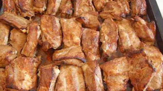 Рёбрышки с рисом. Маринкины творинки. Всем МИРА и Добра