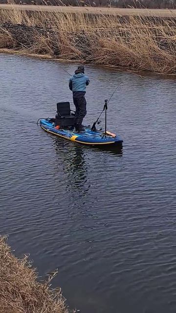 Fishing рыбалка на сапкаяке Астраханская область