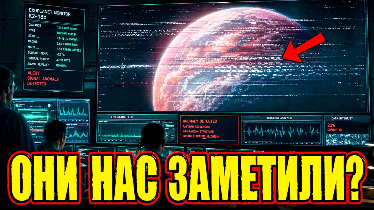 Телескоп Джеймс Уэбб обнаружил искусственные помехи при попытке снять атмосферу экзопланеты K2-18b