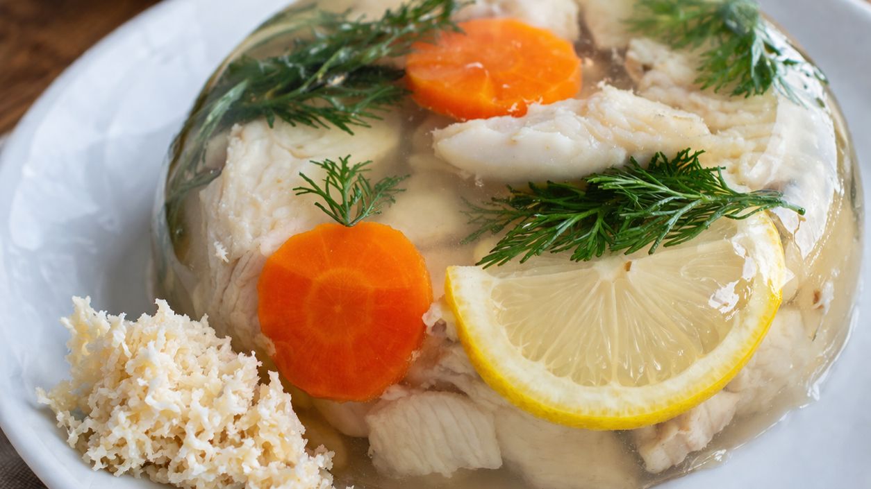 Заливное из рыбы