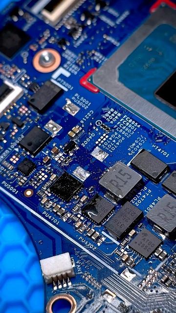 Acer Nitro 5 Inductor CPU Power Replacement #acer #repair #electronics