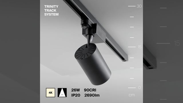 Светильник Maytoni Trinity Vuoro TR029-3-26W4K-M-B