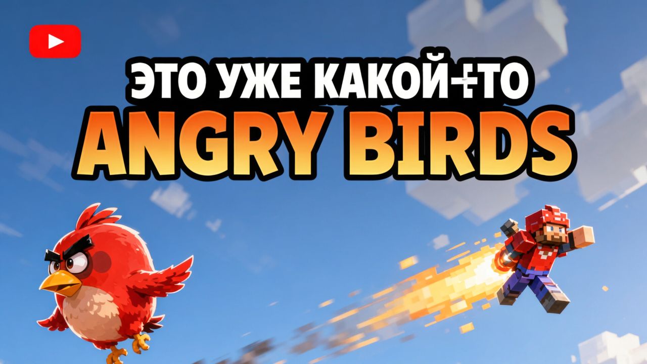 ЭТО КАКОЙ-ТО ANGRYBIRDS УЖЕ