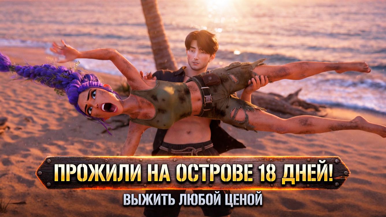 К-ПОП ОХОТНИЦЫ НА ДЕМОНОВ И САДЖА БОЙЗ ПРОЖИЛИ НА ОСТРОВЕ 18 ДНЕЙ! 😭✈️