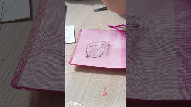 вышиваю 🪡 листик
часть первая