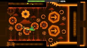 Прохождение уровня Dark Paradise на 3 монетки Geometry Dash