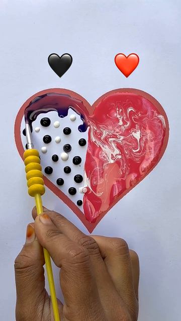 Магия цвета ❤️🖤 Очень красиво! 🤩