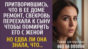 Истории из жизни: Притворившись, что в ее доме ремонт, свекровь переехала к сыну чтобы помирить его…
