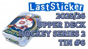 Box break 2025/26 Upper deck Hockey Series 2 Tin #6