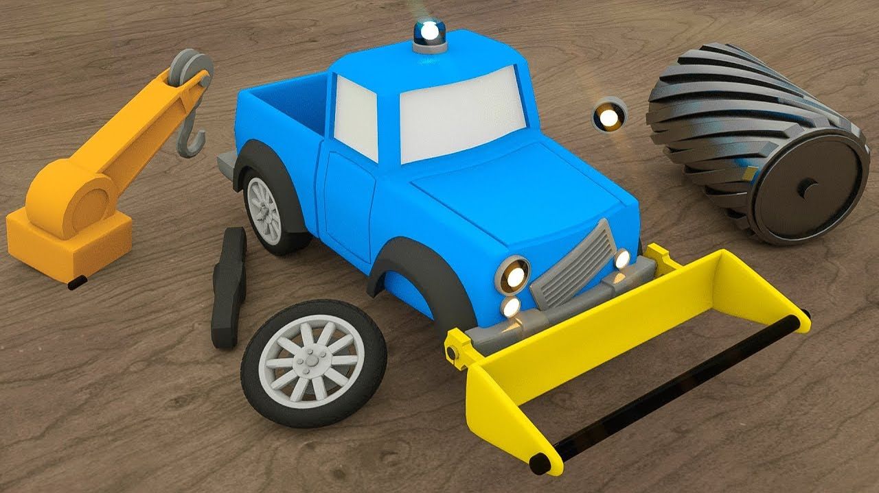 Мультики для детей | Мультики про машинки | Мультики для малышей | Игрушечные машинки для детей