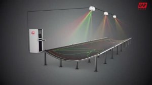 Laser projection system COMPOSITE PRO for manual composite layup