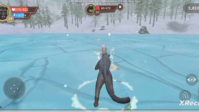 Пытаюсь прокачать пуму