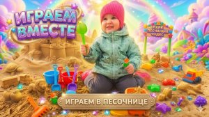 Такого в песочнице вы еще не видели 🏰Играем в песочнице 🏖️ Лепим куличики 🪣Весёлые игры в песке