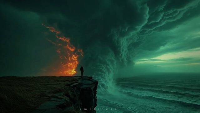 Calm in the endless void.