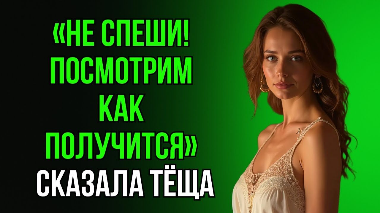 ЖЕНА НЕ ОЖИДАЛА, ЧТО Я ПРОВЕДУ ВЕЧЕР С ТЁЩЕЙ ТАК