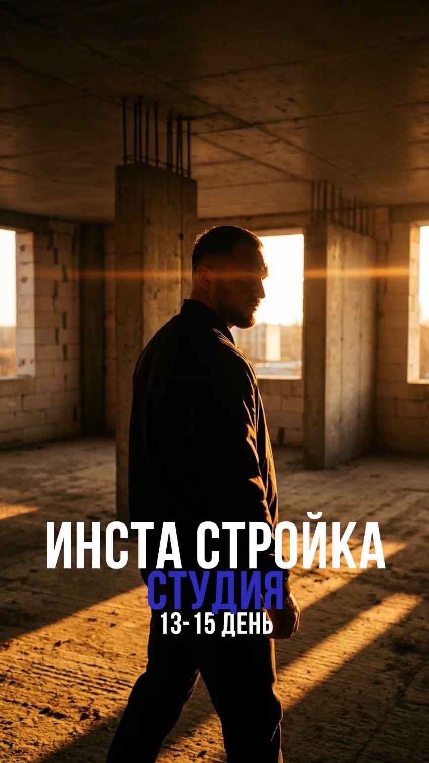 Инста Стройка Студия. День 13-15