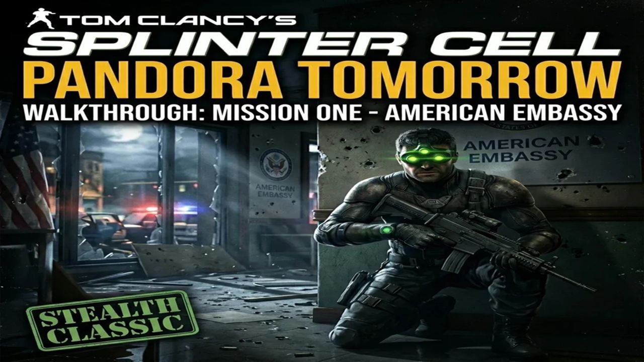 Splinter Cell: Pandora Tomorrow #1 — Американское посольство (Дили)