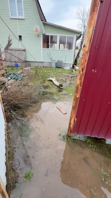 Пример работ по дренжу участка