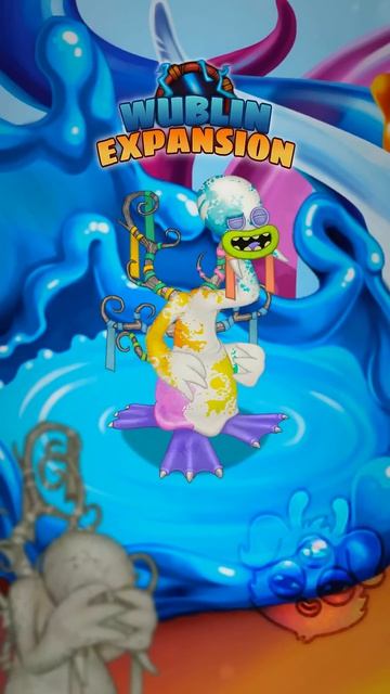 Визгэму на Огненном Оазисе – Фанатское Вублинское Расширение (My Singing Monsters)